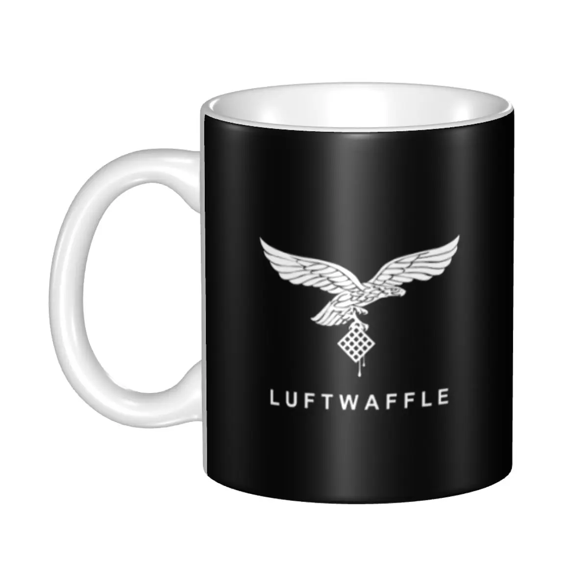DIY Vintage White Luftwaffe Ceramic Mugs Customized German Air Force Germany France Coffee Cups Creative Present
DIY Vintage White Luftwaffe Ceramic Mugs Customized German Air Force Germany France Coffee Cups Creative Present