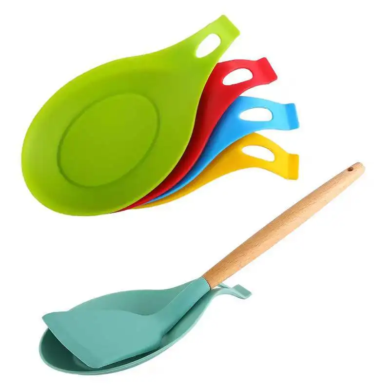 1Pcs Food Grade Silicone Spoon Mat Silicone Heat Resistant Placemat Tray Spoon Pad Drink Glass Coaster Hot Sale Kitchen Tool 5z
1Pcs Food Grade Silicone Spoon Mat Silicone Heat Resistant Placemat Tray Spoon Pad Drink Glass Coaster Hot Sale Kitchen Tool 5z
