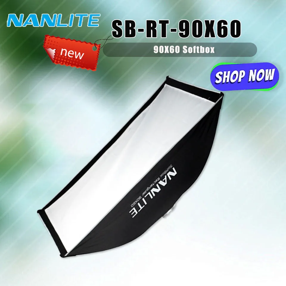 Nanlite SB-RT-90X60 Rectangular Softbox with Bowens Mount 35*24" Photography Accessory
Nanlite SB-RT-90X60 Rectangular Softbox with Bowens Mount 35*24" Photography Accessory