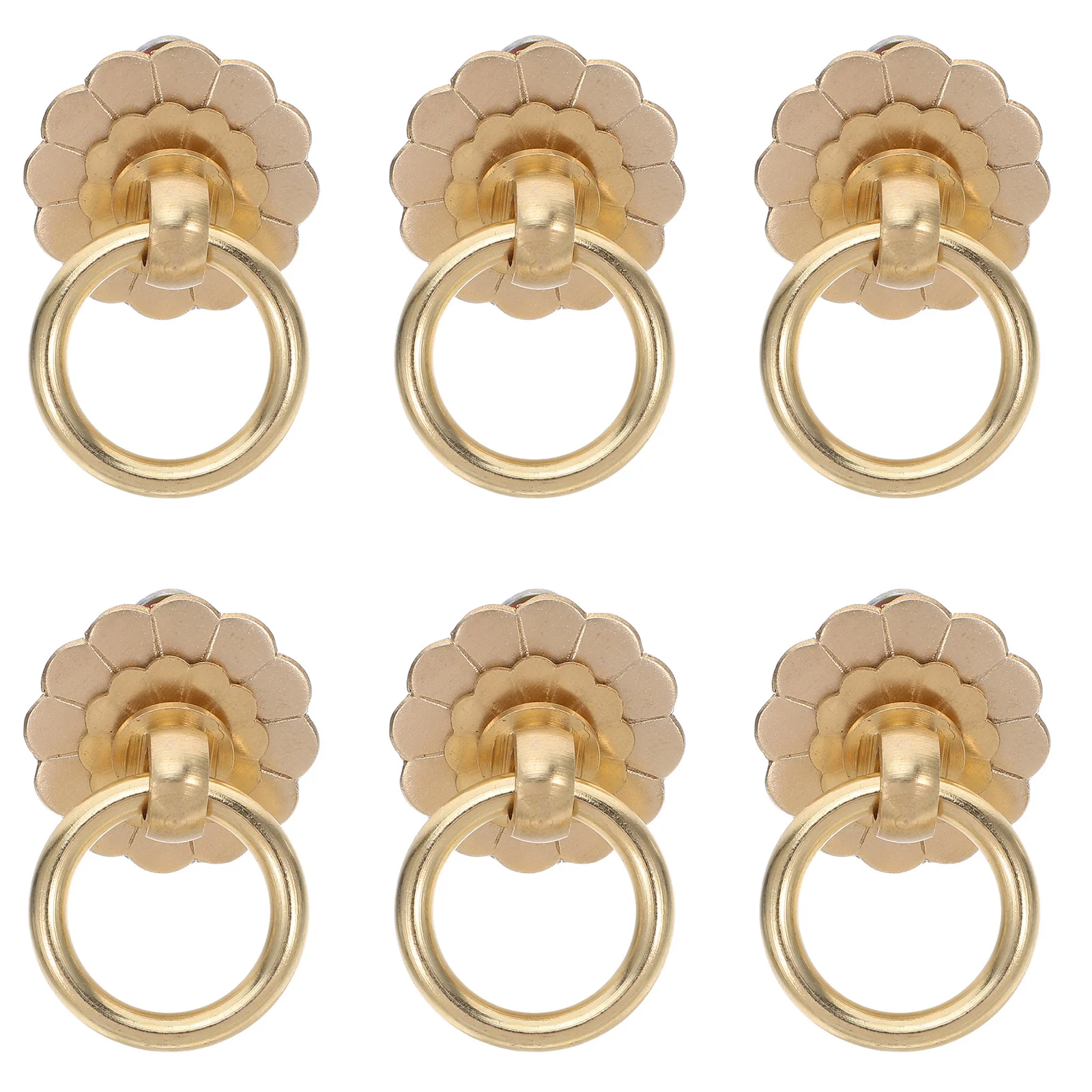 6Pcs Brass Cabinet Knobs Flower Drawer Handles Vintage Dresser Pulls for Kitchen Vanity Closet Furniture
6Pcs Brass Cabinet Knobs Flower Drawer Handles Vintage Dresser Pulls for Kitchen Vanity Closet Furniture