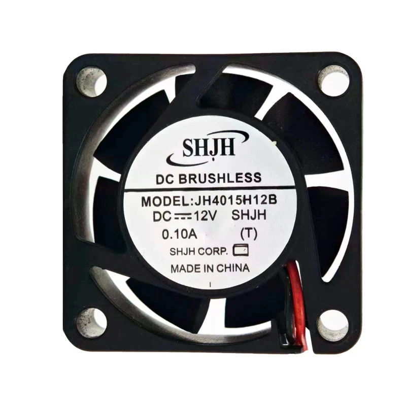 HJY 1 piece SHJH JH4015H12B 12V DC 0.1A 2-wire cooling fan 4015 4CM
HJY 1 piece SHJH JH4015H12B 12V DC 0.1A 2-wire cooling fan 4015 4CM