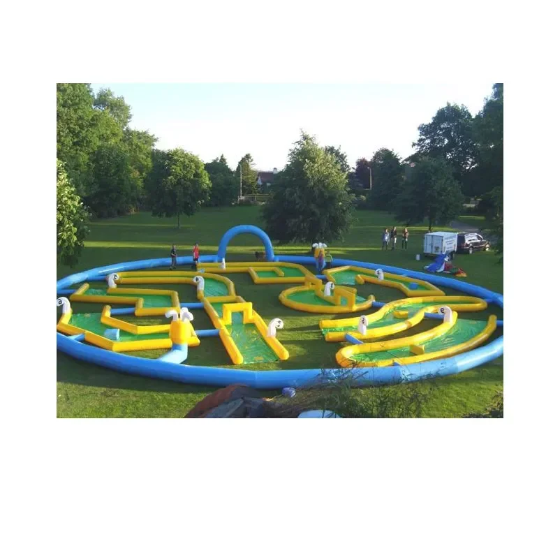 Hot Inflatable Mini Golf Course With Palm Tree Mini 9 Hole Golf Game Inflatable for Adults Golf Training
Hot Inflatable Mini Golf Course With Palm Tree Mini 9 Hole Golf Game Inflatable for Adults Golf Training