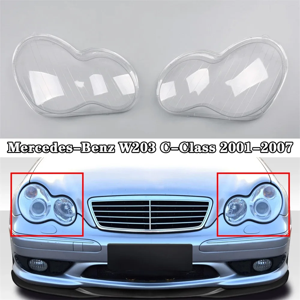 For 2001-2007 Mercedes Benz W203 C-Class C180 C200 C230 C260 C280 Front Headlights Shell Cover Transparent Lampshade A2038260191
For 2001-2007 Mercedes Benz W203 C-Class C180 C200 C230 C260 C280 Front Headlights Shell Cover Transparent Lampshade A2038260191