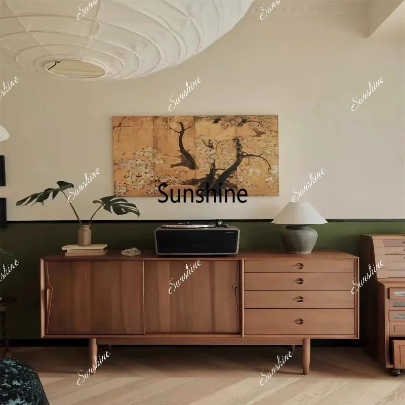 Nordic solid wood medium antique dining side cabinet modern simple tea cabinet multi-functional solid wood storage side cabinet
Nordic solid wood medium antique dining side cabinet modern simple tea cabinet multi-functional solid wood storage side cabinet