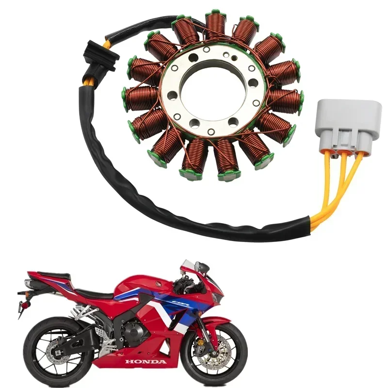 Для Honda CBR600RR 2013-2023, магнитные аксессуары, катушка статора генератора двигателя
Для Honda CBR600RR 2013-2023, магнитные аксессуары, катушка статора генератора двигателя
