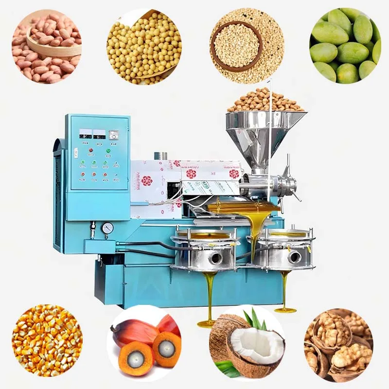 Multi-Model Oil Press Machine for Mustard Linseed with 6YL-68/150 Pulley Type and Cold Press
Multi-Model Oil Press Machine for Mustard Linseed with 6YL-68/150 Pulley Type and Cold Press