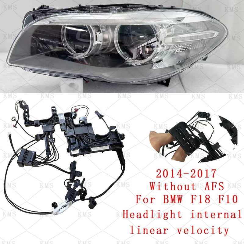 Headlight Internal Wiring Harness for BMW 5 Series F10 F18 530 525 2014-2017, Compatible Wiring Loom for Headlamp Assembly
Headlight Internal Wiring Harness for BMW 5 Series F10 F18 530 525 2014-2017, Compatible Wiring Loom for Headlamp Assembly