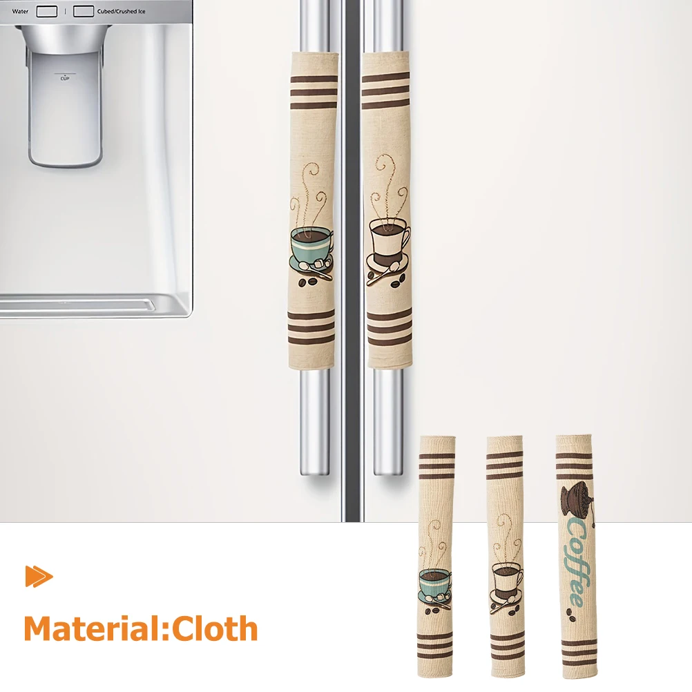 3pcs Refrigerator Door Covers Freezer Microwave Oven Fridge Handle Protector Kitchen Appliance Handle Cover Decor
3pcs Refrigerator Door Covers Freezer Microwave Oven Fridge Handle Protector Kitchen Appliance Handle Cover Decor