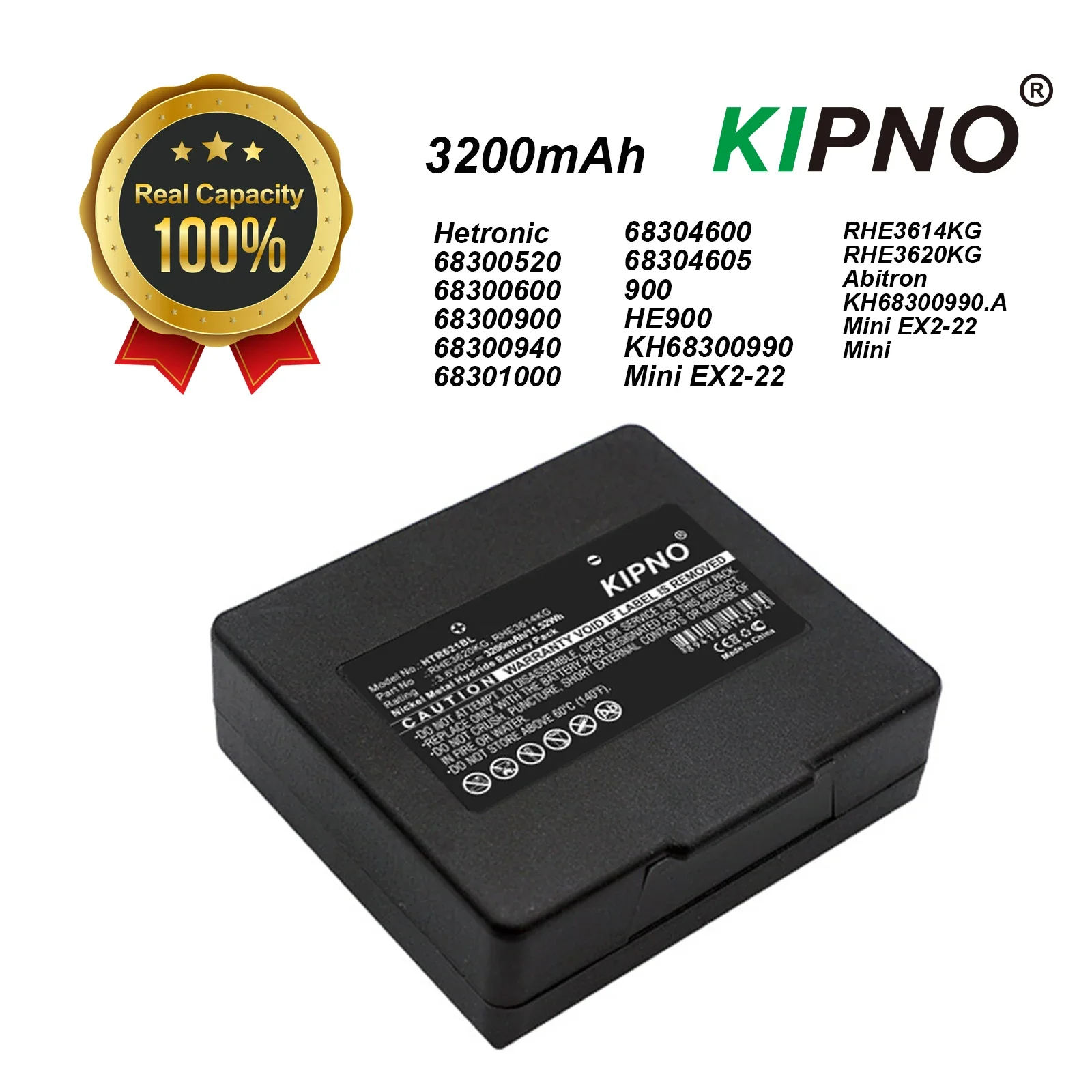 KIPNO 3200mAh Battery for Abitron Mini EX2-22 Komatsu Hetronic Remote Control Transmitters 68300600 68300900
KIPNO 3200mAh Battery for Abitron Mini EX2-22 Komatsu Hetronic Remote Control Transmitters 68300600 68300900