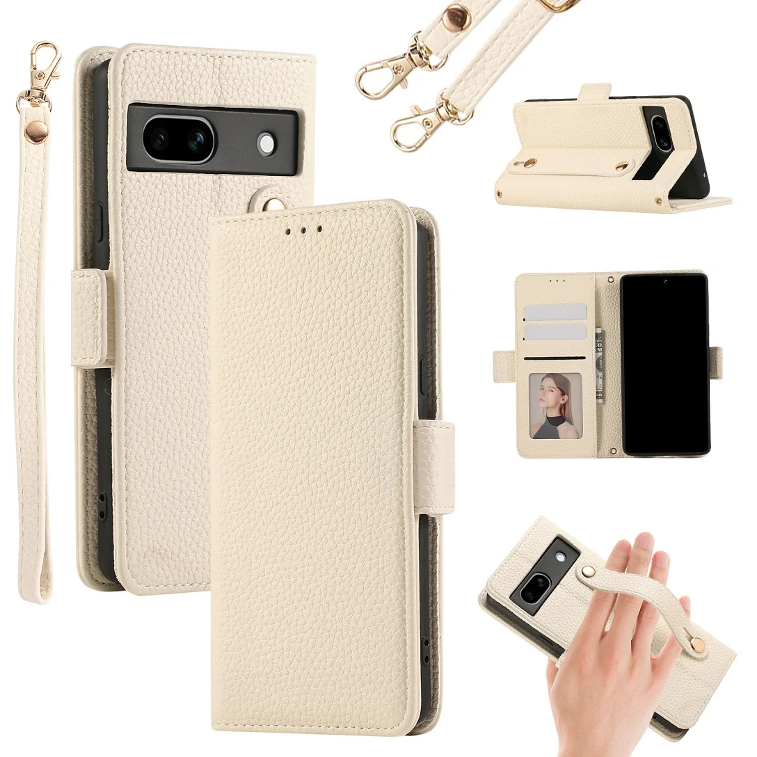 Luxury Shoulder Lanyard Leather Card Holder Wallet Case For Google Pixel 9 Pro XL 7A 8A 7Pro 7 6 6A Phone Cover With Hand Strap
Luxury Shoulder Lanyard Leather Card Holder Wallet Case For Google Pixel 9 Pro XL 7A 8A 7Pro 7 6 6A Phone Cover With Hand Strap