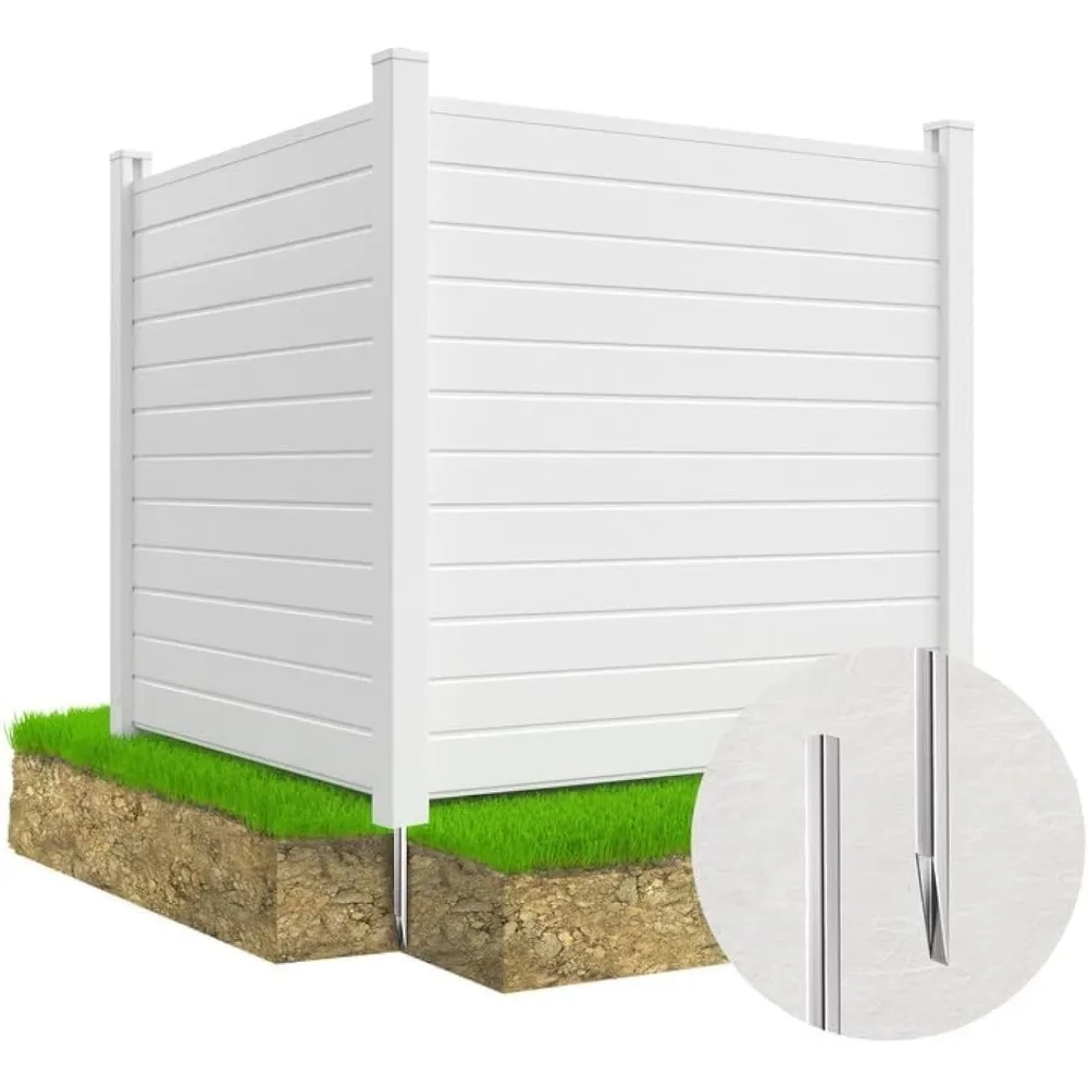 Air Conditioner Fence Trash Can Fence 50" W X 50" H Pool Equipment Enclosure Vinyl Privacy Panel for Outside Privacy Screens Out
Air Conditioner Fence Trash Can Fence 50" W X 50" H Pool Equipment Enclosure Vinyl Privacy Panel for Outside Privacy Screens Out