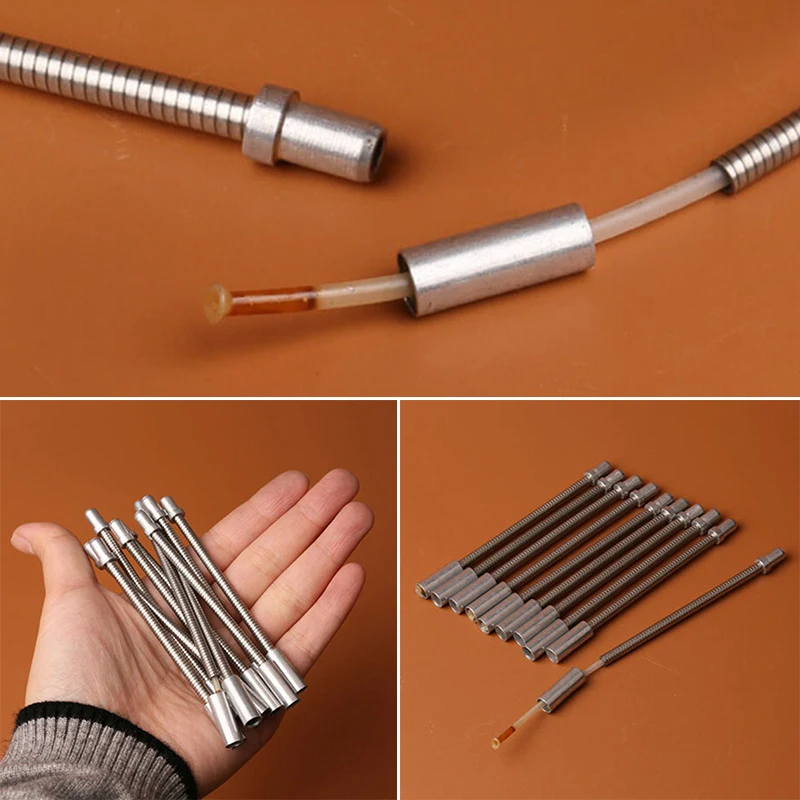 Stainless Steel Brake Tube Fittings for Modification and Repair of Mountain Bike Bicycle V Brake Cable 4Pcs Set
Stainless Steel Brake Tube Fittings for Modification and Repair of Mountain Bike Bicycle V Brake Cable 4Pcs Set