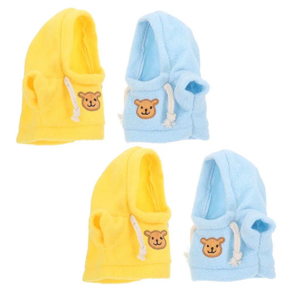 4Pcs 20cm Bear Outfit Clothes: Miniature Stuffed Animal Hoodie Costume Accessories for Dress Stuffed Bear Outfits
4Pcs 20cm Bear Outfit Clothes: Miniature Stuffed Animal Hoodie Costume Accessories for Dress Stuffed Bear Outfits