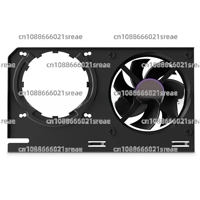 G12 Black And White Graphics Card Water-cooled Component Bracket With Integrated Graphics Card Heat Sink Installed 
G12 Black And White Graphics Card Water-cooled Component Bracket With Integrated Graphics Card Heat Sink Installed