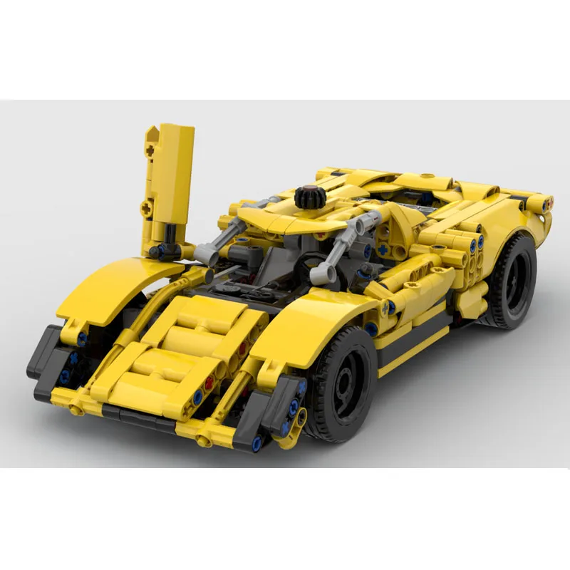 MOC-251933 Yellow New Classic Sports Iconic Supercar Racing Building Block Model 623 Parts MOC Boys Children Birthday Toy Gift
MOC-251933 Yellow New Classic Sports Iconic Supercar Racing Building Block Model 623 Parts MOC Boys Children Birthday Toy Gift