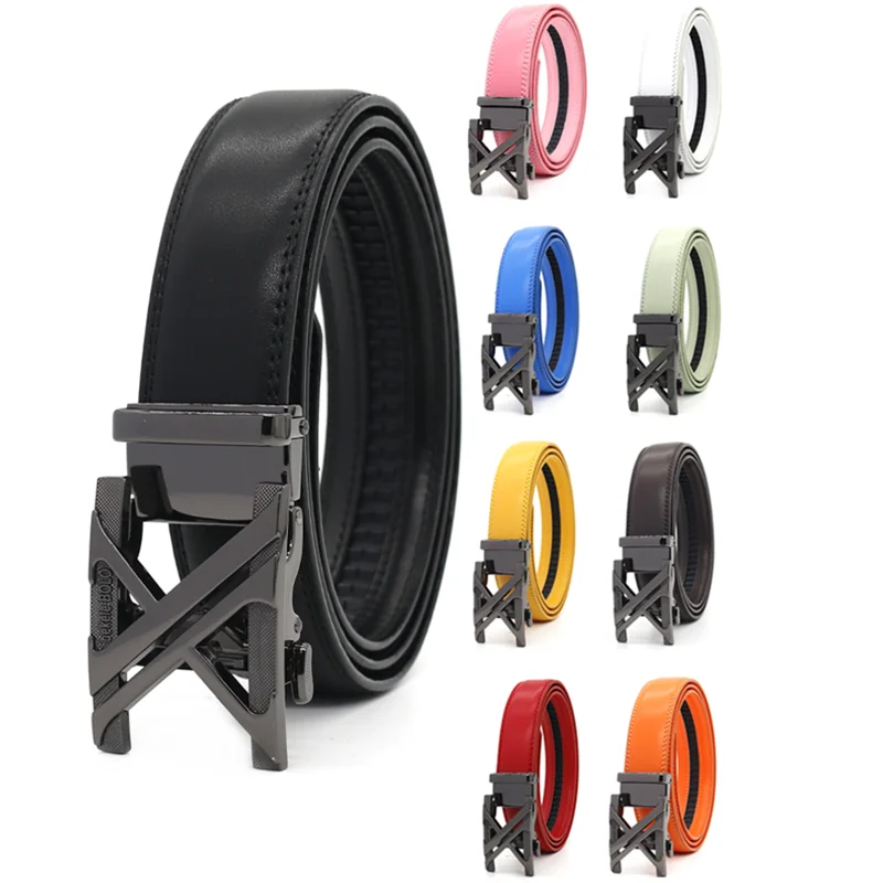 Genuine Leather For Men's High Quality Buckle Jeans Cowskin Casual Belts Business Cowboy Waistband Male Fashion Designer New
Genuine Leather For Men's High Quality Buckle Jeans Cowskin Casual Belts Business Cowboy Waistband Male Fashion Designer New