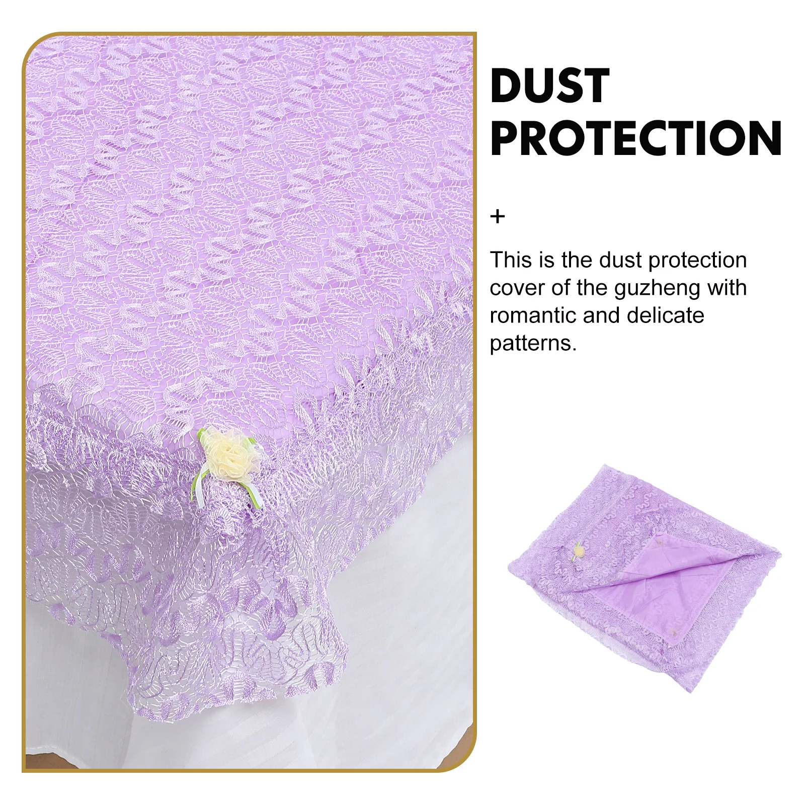 Guzheng Cover Flower for Instrument Accessories Dust Fabric Musical Accessory with Decor Exquisite
Guzheng Cover Flower for Instrument Accessories Dust Fabric Musical Accessory with Decor Exquisite
