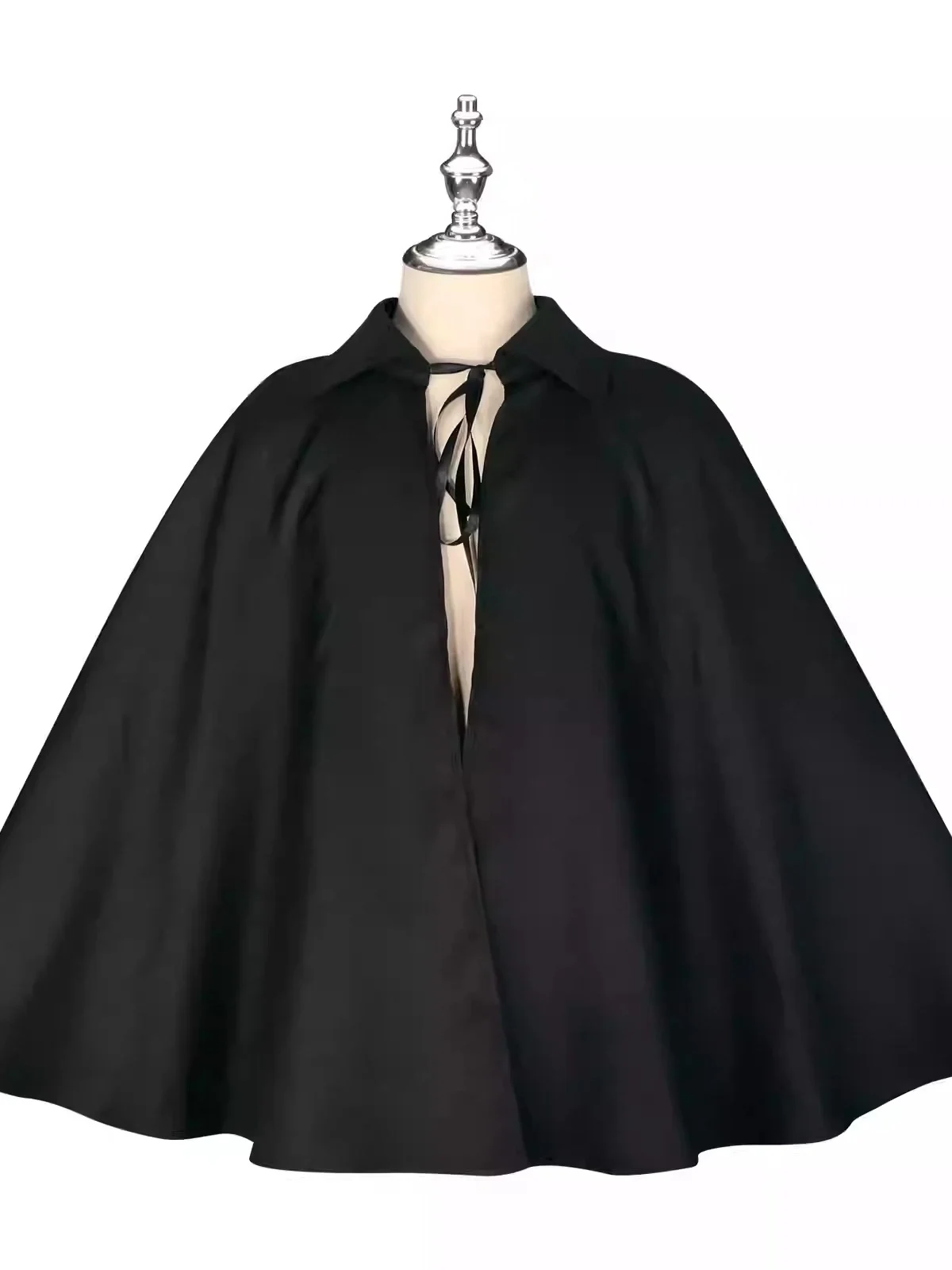 Short Halloween Witch Costume Open Cardigan Shoulder Shawl Collar Role Play Wizard Robes Polyester Spring 2025
Short Halloween Witch Costume Open Cardigan Shoulder Shawl Collar Role Play Wizard Robes Polyester Spring 2025