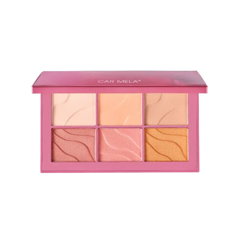 CARMELA Six-color Blush Palette Set, Pink And Orange For Natural Makeup Artists
CARMELA Six-color Blush Palette Set, Pink And Orange For Natural Makeup Artists