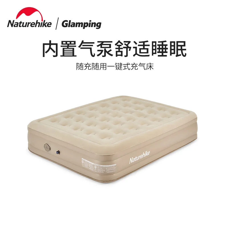 Naturehike Pvc Inflatable Bed 35cm Heighten Comfortable Outdoor Camping Inflatable Mattress Silent Pad With Build-in Air-pump
Naturehike Pvc Inflatable Bed 35cm Heighten Comfortable Outdoor Camping Inflatable Mattress Silent Pad With Build-in Air-pump