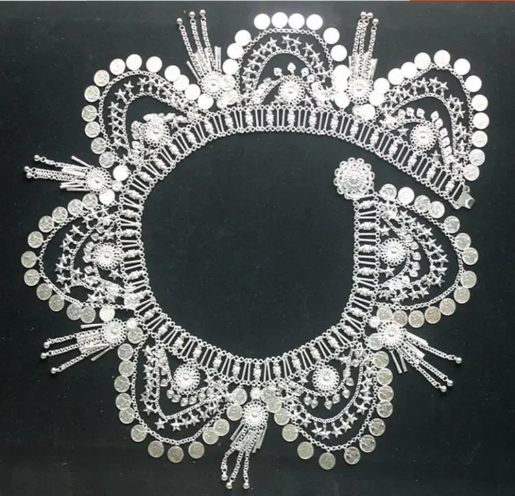 Chinese Miao Dance Waist Chain Sliver Colour Belt Hmong Women Stage Yao
Chinese Miao Dance Waist Chain Sliver Colour Belt Hmong Women Stage Yao