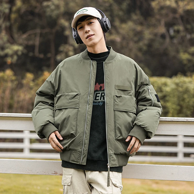 Men's Winter Baseball Jacket Outdoor Waterproof Military Vintage Coat Fashion Thicken Warm High Quality Short Tactical Jacket
Men's Winter Baseball Jacket Outdoor Waterproof Military Vintage Coat Fashion Thicken Warm High Quality Short Tactical Jacket