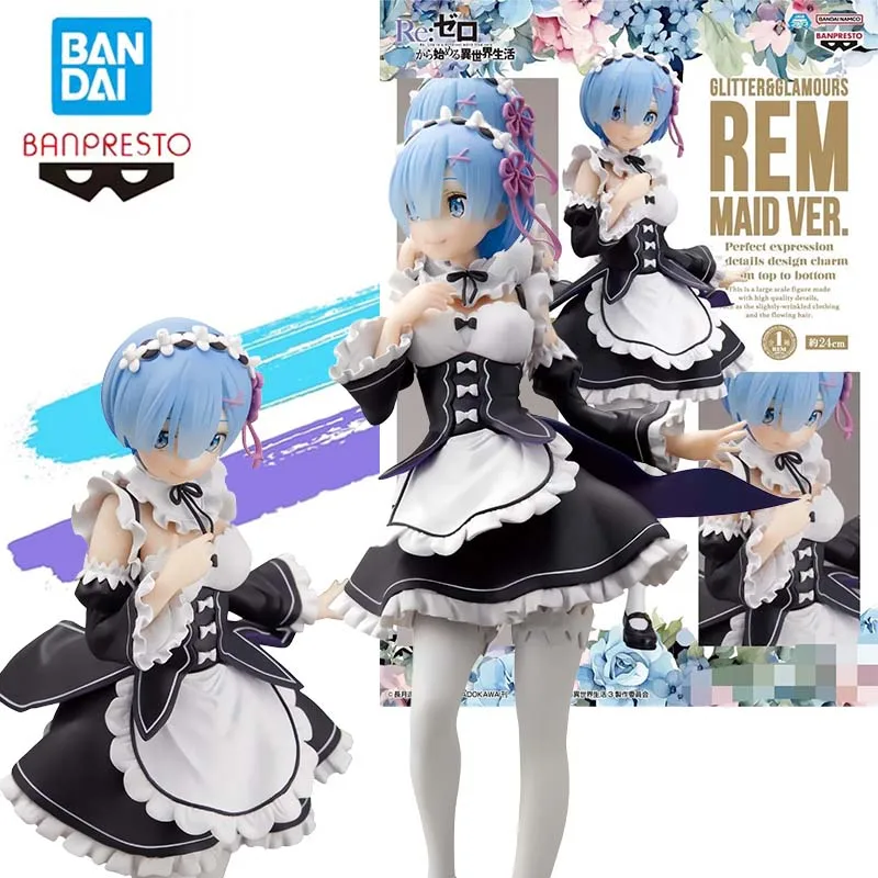 100% Authentic Bandai Banpresto Re Life A Different World From Zero Glitter Glamours Remu Anime Action Figures Model Collect Toy
100% Authentic Bandai Banpresto Re Life A Different World From Zero Glitter Glamours Remu Anime Action Figures Model Collect Toy