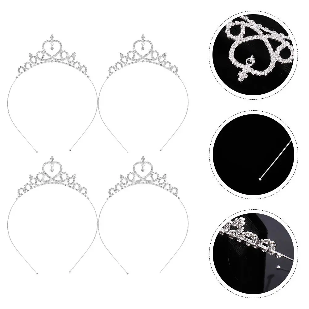 4Pcs Princess Crown Headband Premium Comfort Fit Elegant Wedding Bridal Crown Hair Hoop for Birthday Prom Pageant Party Crystal
4Pcs Princess Crown Headband Premium Comfort Fit Elegant Wedding Bridal Crown Hair Hoop for Birthday Prom Pageant Party Crystal
