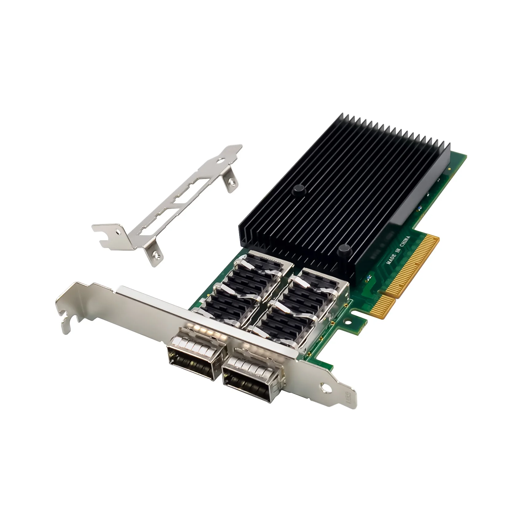 SUNWEIT ST7386 PCIe 3.0 x8 Dual port 56G InfiniBand FDR network adapter Mellanox ConnectX-3 Gigabit Ethernet IB card
SUNWEIT ST7386 PCIe 3.0 x8 Dual port 56G InfiniBand FDR network adapter Mellanox ConnectX-3 Gigabit Ethernet IB card