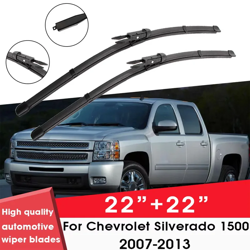 Car Wiper Blade For Chevrolet Silverado 1500 2007-2013 22"+ 22" Windshield Windscreen Clean Naturl Rubber Car Wipers Accessories
Car Wiper Blade For Chevrolet Silverado 1500 2007-2013 22"+ 22" Windshield Windscreen Clean Naturl Rubber Car Wipers Accessories