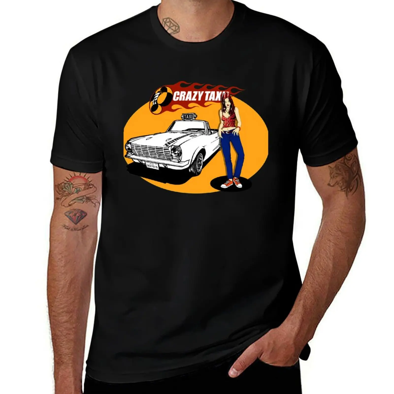 Crazy Taxi - Gena Classic . T-Shirt summer top plus sizes oversize t-shirts man T-shirts man mens graphic t-shirts anime
Crazy Taxi - Gena Classic . T-Shirt summer top plus sizes oversize t-shirts man T-shirts man mens graphic t-shirts anime