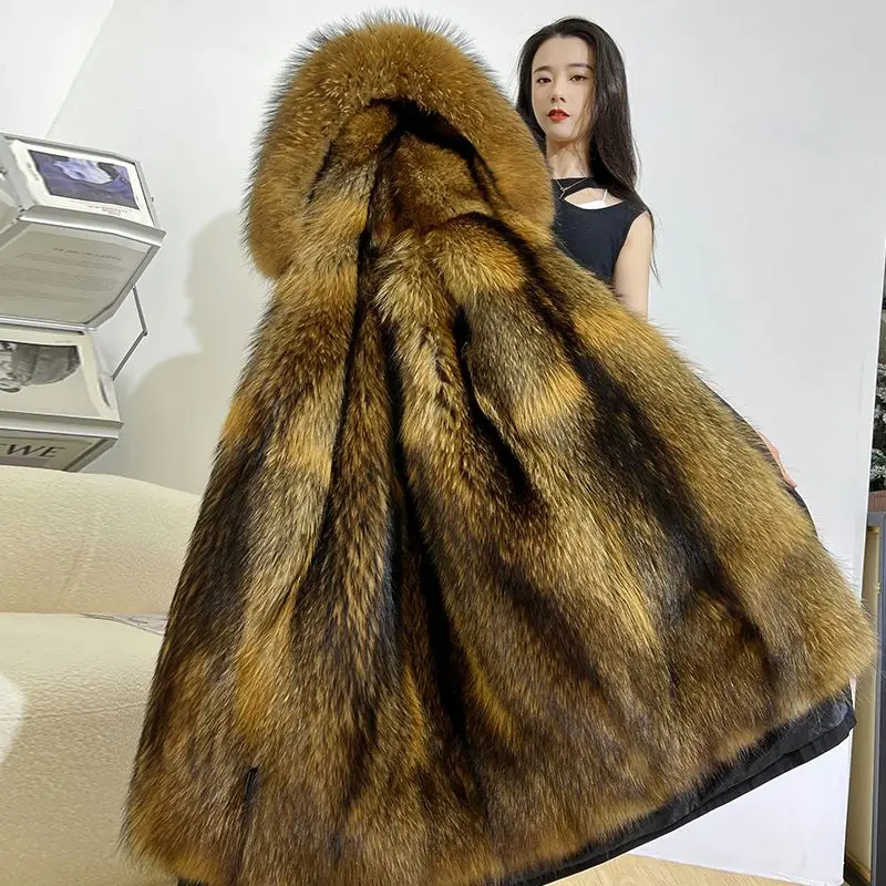 New WinterStyleOvercomes Female Detachable Fox Fur Imitation One Piece Inner Liner with Plush and Thickened Temperament Fur Coat
New WinterStyleOvercomes Female Detachable Fox Fur Imitation One Piece Inner Liner with Plush and Thickened Temperament Fur Coat
