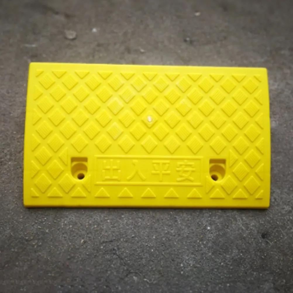Hard Plastic Curb Ramp Portable Heavy Duty Threshold Ramp Yellow Lightweight Non Slip for Car Truck Scooter Bike Motorcycle
Hard Plastic Curb Ramp Portable Heavy Duty Threshold Ramp Yellow Lightweight Non Slip for Car Truck Scooter Bike Motorcycle