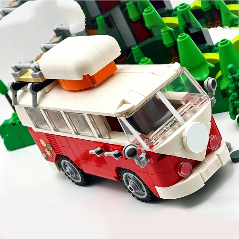 City Car Model MOC Building Bricks Retro Outdoor Camping Vehicle Modular Technology Children Holiday Gifts Assemble Toys Suit
City Car Model MOC Building Bricks Retro Outdoor Camping Vehicle Modular Technology Children Holiday Gifts Assemble Toys Suit