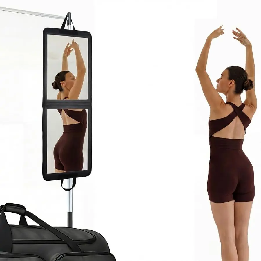 Портативное зеркало в полный рост 33x13 дюймов, черное, складное, небьющееся, для двери, для танцев, сумок, путешествий
Портативное зеркало в полный рост 33x13 дюймов, черное, складное, небьющееся, для двери, для танцев, сумок, путешествий