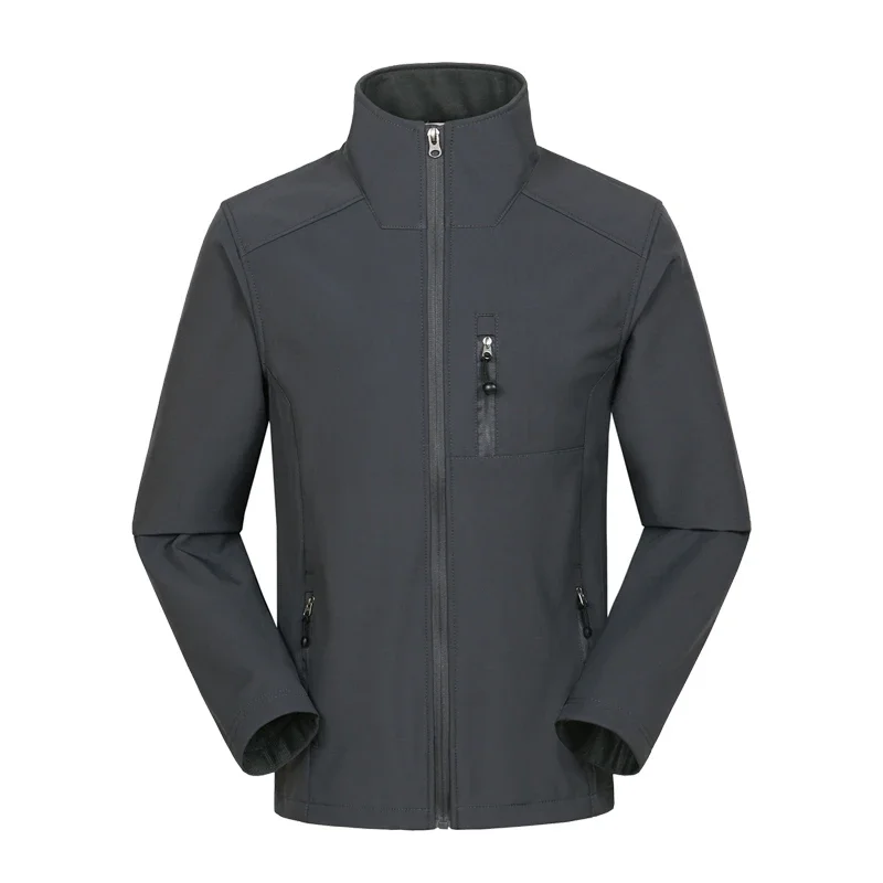 Mens Softshell Jacket Trekking Fleece Lined Waterproof Windproof Lightweight Outerwear Full Zip Hiking Work Travel Coat
Mens Softshell Jacket Trekking Fleece Lined Waterproof Windproof Lightweight Outerwear Full Zip Hiking Work Travel Coat
