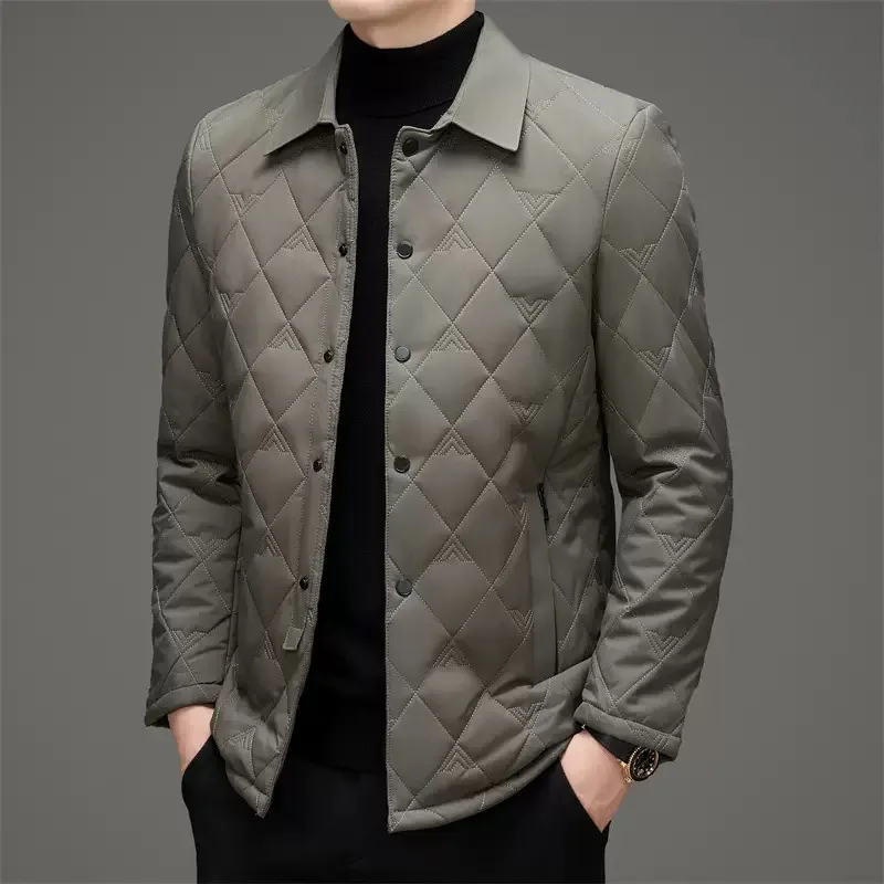 Autumn and Winter Fashion Trend Solid Color Thickened Warm Cotton Clothing Men's Casual Loose Sports Windproof Large Size Coat
Autumn and Winter Fashion Trend Solid Color Thickened Warm Cotton Clothing Men's Casual Loose Sports Windproof Large Size Coat