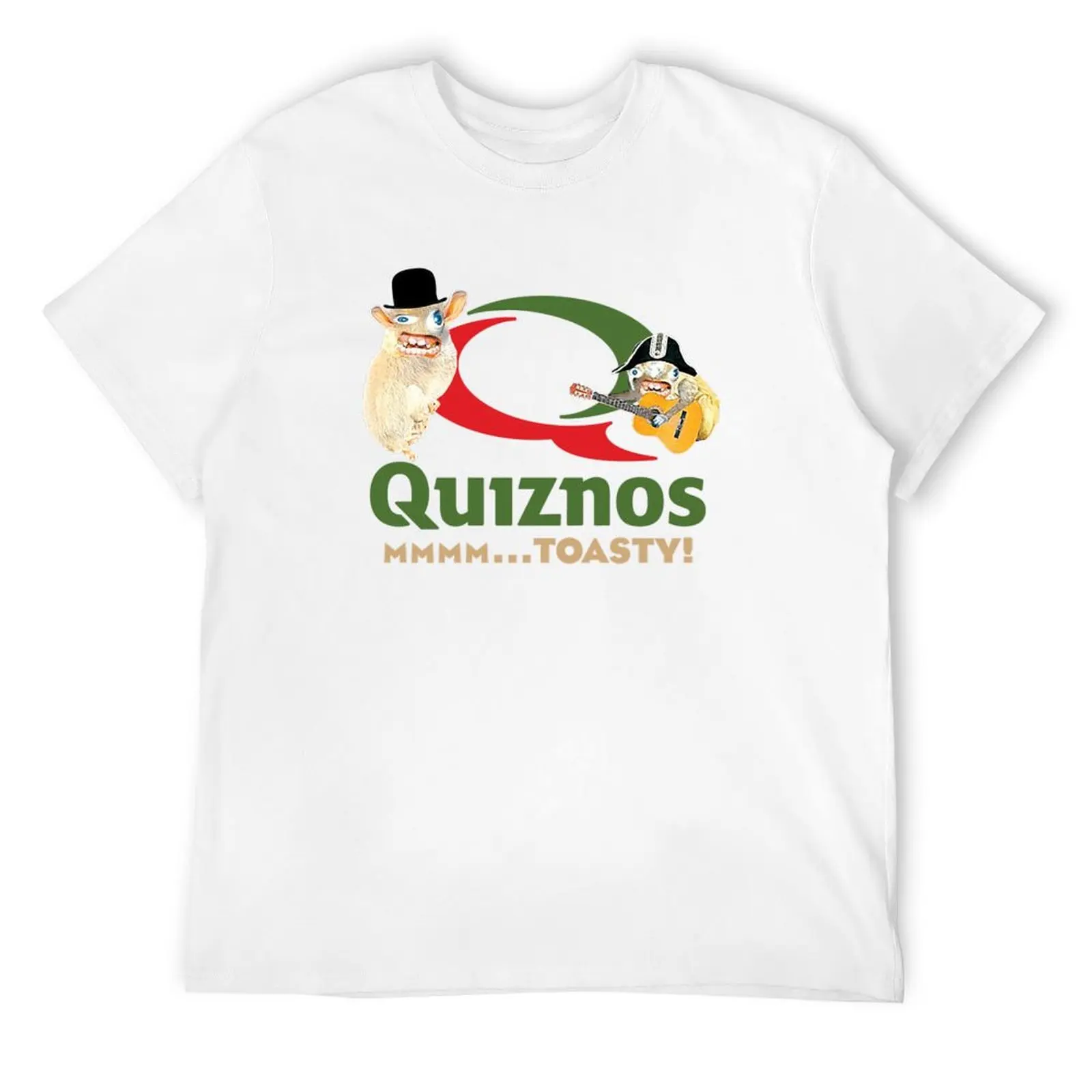 Defunct Quiznos Toasted Sandwiches Logo Complete with Sponge Monkeys T-Shirt T-Shirt boys animal print tees tee shirts for men
Defunct Quiznos Toasted Sandwiches Logo Complete with Sponge Monkeys T-Shirt T-Shirt boys animal print tees tee shirts for men