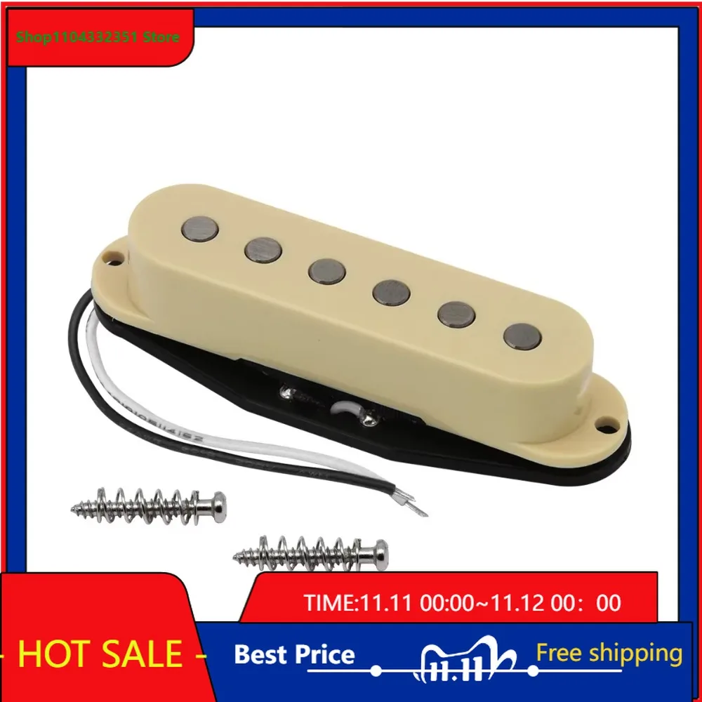 Hot Sale Vintage Flat Top Alnico 5 Single Coil Pickups Set - Neck Middle Bridge Yellow for FD ST Guitars -
Hot Sale Vintage Flat Top Alnico 5 Single Coil Pickups Set - Neck Middle Bridge Yellow for FD ST Guitars -