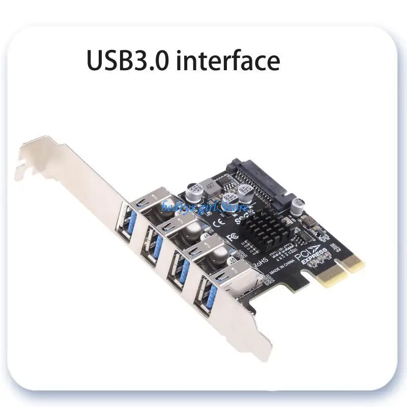 C7AB PCIE USB Card 4 Ports for Express to USB Expansion Card for Windows 10/8/7/X
C7AB PCIE USB Card 4 Ports for Express to USB Expansion Card for Windows 10/8/7/X