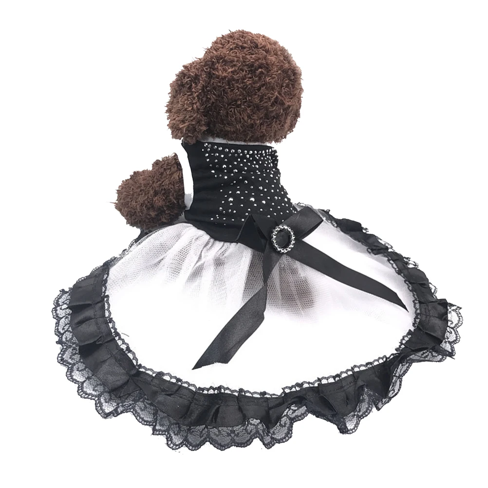 Dog Wedding Black Costume for Special Occasions Party Lace Dress Pet Clothes Lace Outfit Dog Dress Cloth Pet Skirt
Dog Wedding Black Costume for Special Occasions Party Lace Dress Pet Clothes Lace Outfit Dog Dress Cloth Pet Skirt