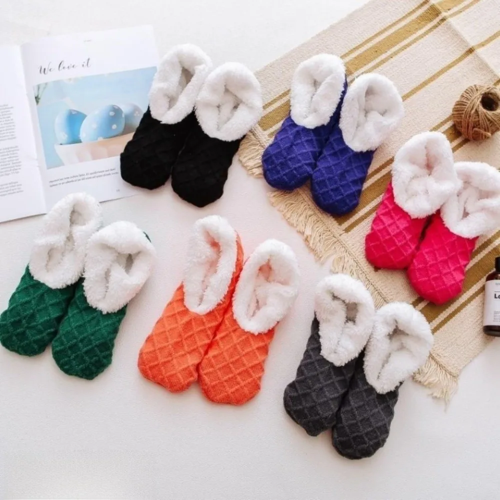 Durable Solid Color Floor Socks Non Slip Thick Warm Socks Comfortable Knitted Socks Carpet Use
Durable Solid Color Floor Socks Non Slip Thick Warm Socks Comfortable Knitted Socks Carpet Use