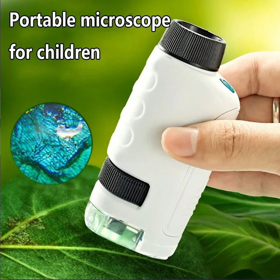 1pc Kids Portable Microscope Magnifier, Adjustable Focus Optical Research Science Educational Exploration Toy For Children
1pc Kids Portable Microscope Magnifier, Adjustable Focus Optical Research Science Educational Exploration Toy For Children