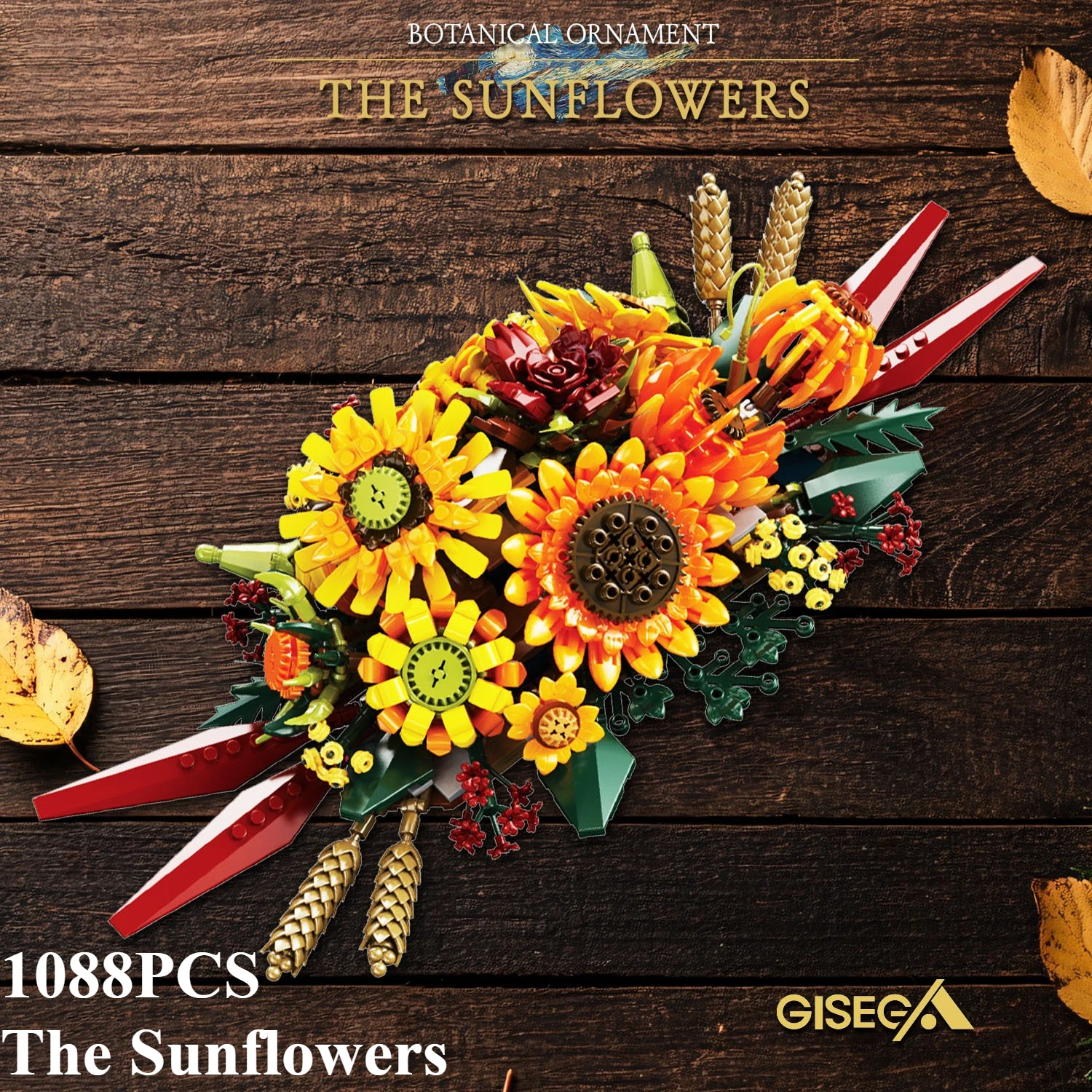 Набор строительных блоков «Подсолнухи» из 1088 деталей — сборная модель-игрушка для украшения дома, идеальный праздничный подарок для детей и взрослых
Набор строительных блоков «Подсолнухи» из 1088 деталей — сборная модель-игрушка для украшения дома, идеальный праздничный подарок для детей и взрослых