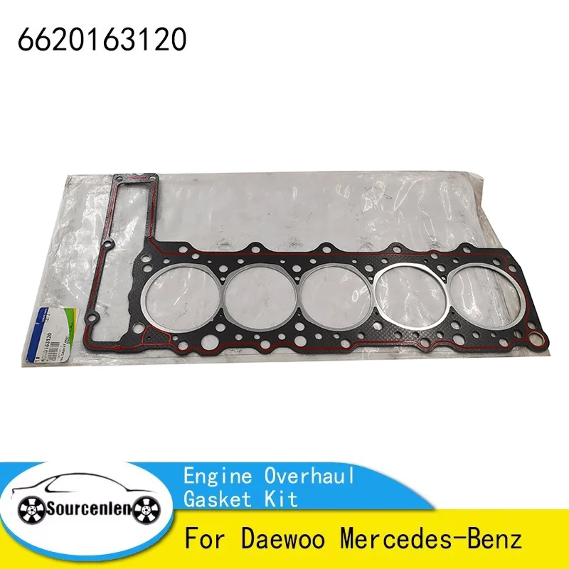 Engine Overhaul Gasket Kit For Daewoo Mercedes-Benz MB100 6620163120 66201-63120
Engine Overhaul Gasket Kit For Daewoo Mercedes-Benz MB100 6620163120 66201-63120