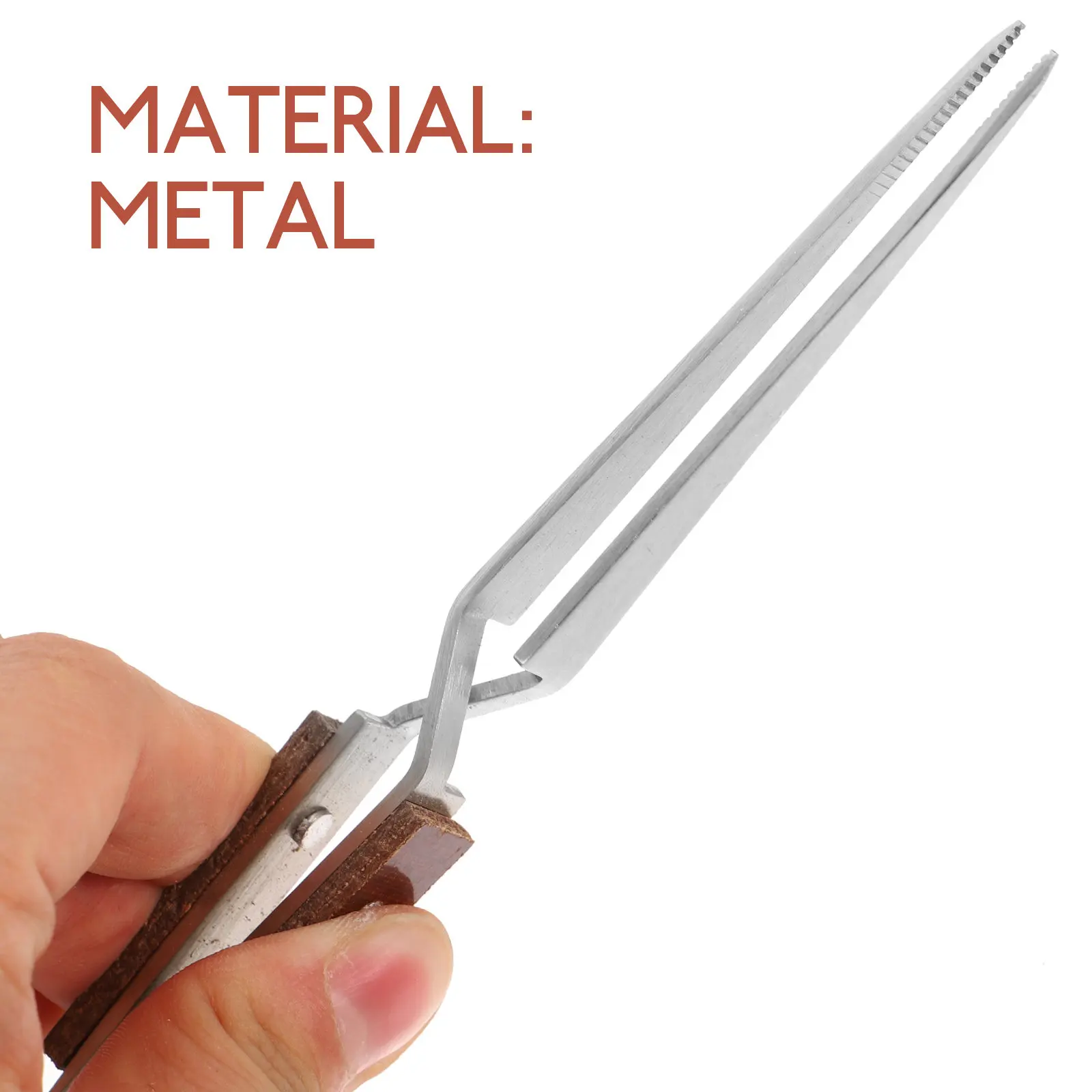 Metal Tweezer Lightweight High Strength Soldering Tweezer for Jewelry Making Non-Slip Precision Tweezers Multi-Functional
Metal Tweezer Lightweight High Strength Soldering Tweezer for Jewelry Making Non-Slip Precision Tweezers Multi-Functional