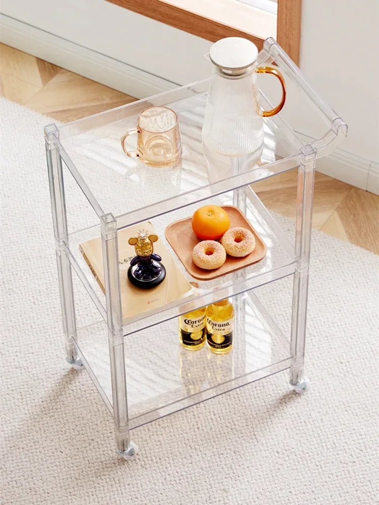 acrylic storage cabinet for household transparent mobile small cart storage, kitchen storage rack
acrylic storage cabinet for household transparent mobile small cart storage, kitchen storage rack