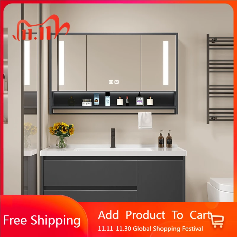 Solid Wood Luxury Bathroom Cabinet Modern Sink Living Room Space Saver Cupboard Decorations Salon Trendy Archivadores Furniture
Solid Wood Luxury Bathroom Cabinet Modern Sink Living Room Space Saver Cupboard Decorations Salon Trendy Archivadores Furniture