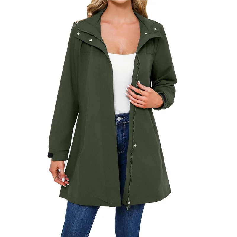 ALIM-Rain Jacket For Women Waterproof With Hood Trech Coat For Women Raincoats Long Windbreaker
ALIM-Rain Jacket For Women Waterproof With Hood Trech Coat For Women Raincoats Long Windbreaker