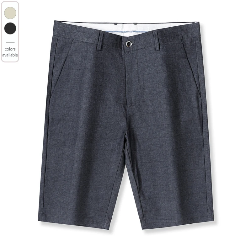 Summer New Ultra-thin Men's Bermuda Shorts Plaid Stretch Business Office Casual Straight Knee-length Suit Shorts Korean Daily
Summer New Ultra-thin Men's Bermuda Shorts Plaid Stretch Business Office Casual Straight Knee-length Suit Shorts Korean Daily